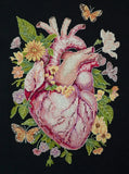 Floral Anatomy of feelings Counted Cross Stitch Kit ?C DIY Needlework Craft Model
