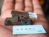1/144 TANK WWII Soviet Katyusha Rocket Launcher ?C BM-13 Multiple Rocket System Model