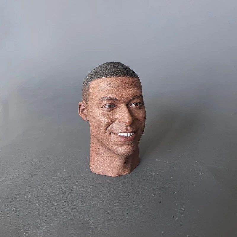 1:6 Male Solider Football Player Head Sculpt Head Carving Model fit 12'' Figure Model