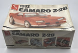 Amt, 1983, Camaro, Z-28, 1/25 Scale, Model Kit, 6561, New Sealed. Model