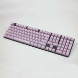 POM Jelly Raspberry Mousse Keycaps (108 keycap set) | With 1.75u Shift Model
