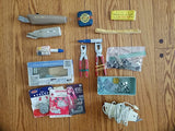 Vintage Lot Snap Fasteners and Tool Tape Dainty Dot Notions Cutters Accessories Model