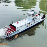 1:24 1040mm Sternwheeler JUANITA 41" Wooden Model RC Model Ship Kit Model
