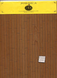 Flooring Sheet - 5904-46 Formica  Wild Cherry 180 sqin  miniature 1/12 scale USA Model