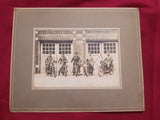 Motorcycles Antique Photo  On Board  Nice  Found In Storage  Harley  ? Indian ? Model