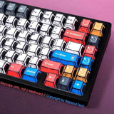 Anime Multicolor Manga Style PBT Keycaps Set for Cherry MX Mechanical Keyboards Model