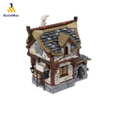 YOUFOY?Medieval Tavern Model 1054 Pieces  Building Kit Set for Collection Model