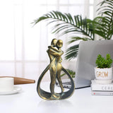 shinesorc Resin Couple Modern Sculptures Home Decor Romantic Gift for Weddings Model
