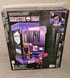 MONSTER HIGH Clawdeens Boo-K Den Building Set Playset Mega Bloks Mattel New Model
