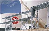 Walthers 933-3114 HO Scale Cornerstone Series Refinery Piping Building Kit (10) Model