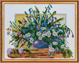 Flowers Summer aroma-2 Bead Embroidery Kit ?C DIY Beaded Home Decor Wall Art Model