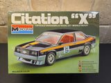 Monogram, Chevrolet Citation X, 1/24 scale, Factory Sealed Vintage !!Mint!! Model