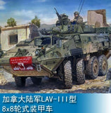 Trumpeter 01519 1/35th scale LAV-III 8x8 wheeled armoured vehicle Model