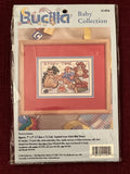 Bucilla Counted Cross Stitch Mini Picture Storytime Bears Reading 41494 Model