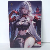 Acheron Honkai  Waifu Card Anime Girl Wall Art Oversized Board A5 Model