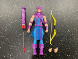 Hasbro Marvel Legends Hawkeye 60th Anniversary 100% complete no Sky-Cycle Model