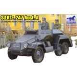 1:35 Sd.kfz.247 Ausf A-Wheeled Armored Vehicle Command Type Assembly Model Model