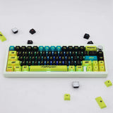 GMK Copy Cyberpunk Side Transparency Keycaps Cherry Profile for Cherry MX Model