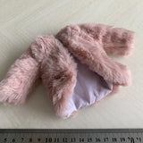 1/6 Scale Female Plush Coat Model Pink for 12" Figure Model