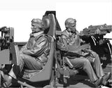 Legend 1/48 WW2 US Navy Pilot & Rear Gunner set 1 Resin Figure Model Kit #LF4824 Model