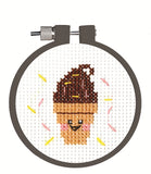 Kid Stitch' Cross Stitch Kit ~ Ice Cream EASY FOR KIDS & BEGINNERS #021-1946 Model