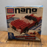 Mega Bloks Car 5901 Nano Building System 65 Piece Set 2004 New Sealed Model
