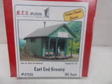 B.T.S. STRUCTURES # 27226 ~ EAST END GROCERY LASER CUT BUILDING KIT ~HO SCALE Model