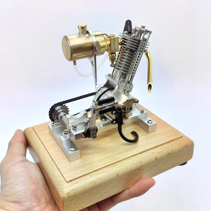 Mini Hoglet Single Cylinder Gasoline Engine Model Kits Science Educational  s Model
