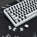 Retro Anime PBT KeycapsCherry Key Cap, Manga Japanese Theme Keycaps 60 65 75 ... Model