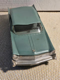 1959 Lincoln Continental Mark IV. 1/25 plastic friction model in Palm Green. Model