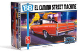 AMT 1968 Chevy El Camino Street Machine 1/25 Scale Model Kit [New Toy] Model