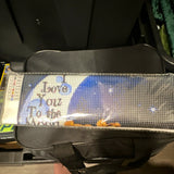 Love You To The Moon Moon Theme Cross Stitch Bookmark Kit w/ Color Guide Model