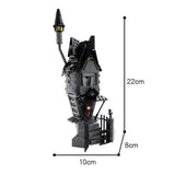 MOC-18780 House Hut Gothic Tower Model from Film 427 Pieces Building Blocks Set Model
