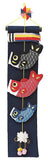 Panami Chirimen DIY Kit Koinobori Carp Streamer Kyo-Nishiki LH-163 Model