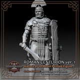 Roman Empire Centurion 1 - Scale 1/18 to 1/6 - 3D Resin Printed Figure Model Kit Model