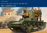 HobbyBoss 82496 1/35 Soviet T-26 Light Infantry Tank Mod.1935 Assembly Model Kit Model