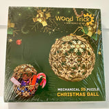 Wood Trick Mechanical 3D Wooden Puzzle Christmas Ball Model Kit 179pcs 14+ Model