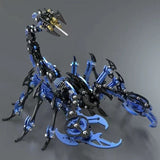 Black & Blue Cyber Scorpion 3D Metal Model Kit ?C DIY Mechanical Puzzle Toy Model
