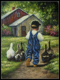 Counted Cross Stitch Kits Needlework Crafts Embroidery DIY-Fun for Kids 13 Model