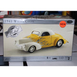 TESTORS 1941 WILLYS COUPE DIECAST ASSEMBLY MODEL KIT 1/43 SEALED BOX SKILL 2 (S1 Model