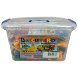 New Brickyard Building Blocks 163 Piece STEM Toys Kit Educational Ages 3+ Years Model