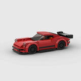 MOC Car Porsche 911 Turbo Building Block Model Kit Toy Gift 165 Pcs Model