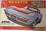 Vintage AMT/Matchbox 69 Vette 1/43 Snap Fit KIT Model Kit New Old Stock Model