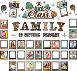 Our Class Family Classroom Decor Picture Frame Bulletin Board Set | Model
