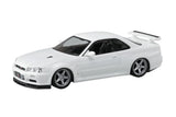 Rakupla Snap Kit No.12CU-WP Nissan R34 Skyline GT-R Custom Wheels Model