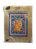 Something Special Counted Cross Sitich Kit Love Me, Love My Cat 50329 New! Model