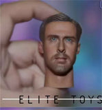 Ryan Gosling  Anime Soldier 1/6 Male Head Sculpture Carving  F 12