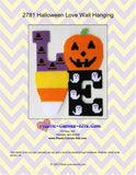 Halloween Love Wall Hanging-Plastic Canvas Pattern or Kit Model