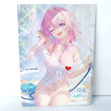 March 7th Waifu Card Anime Girl Window Holo Wall Art Oversized Board A5 Model