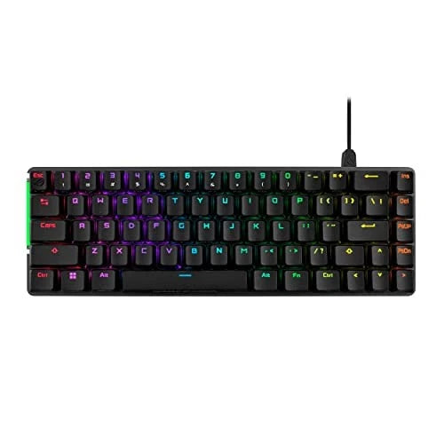 ASUS ROG Falchion Ace 65% RGB Keyboard, Lubed ROG NX Brown switches (Black) Model